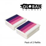 Global Colours Refill Pack of 2 Naples